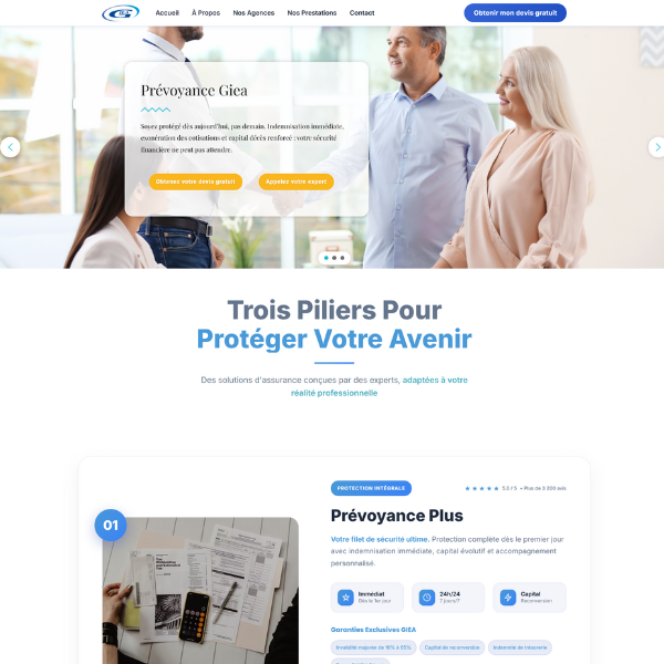 Home GIEA Assurance Prévoyance
