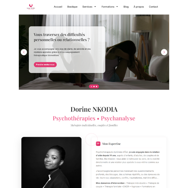 Home Dorine Nkodia Thérapie